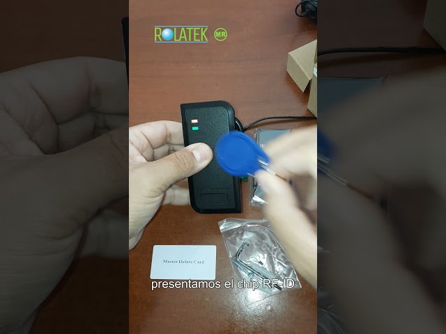 Vídeo relacionado con Wandisy Venta Loca Lector de Tarjetas de Puerta - Lector RFID Wiegand para Exteriores Tarjeta Inteligente de gestión de Acceso a Puertas a Prueba de Agua(IC: 13,56 MHz)