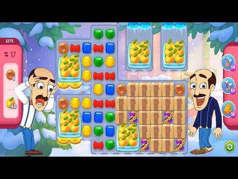 Homescapes - Level 1275 Super Hard Level Gameplay Walkthrough - New Update