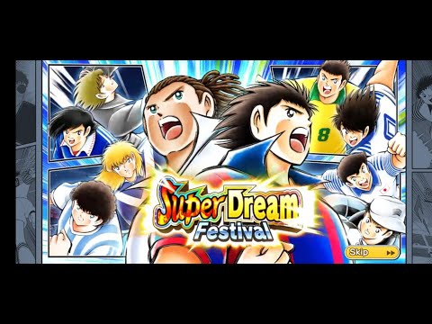 Gacha SUPER DREAM FESTIVAL "natureza madrid" + selectable new year || Captain Tsubasa Dream Team