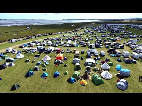 Lindisfarne from above 2025