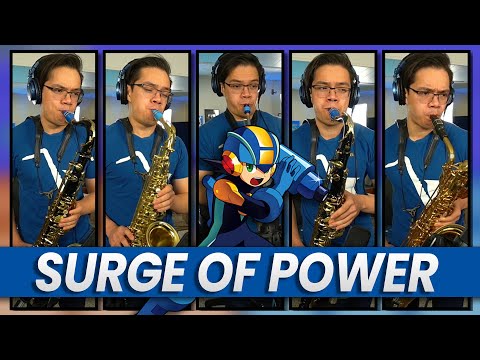 Surge of Power (Megaman Battle Network 6) Saxapella - insaneintherainmusic