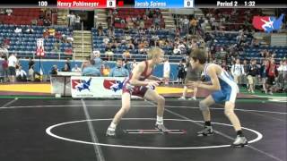 Fargo 2012 100 Round 1: Henry Pohlmeyer (Iowa) vs. Jacob Spiess (Ohio)
