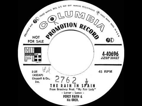 1956 Percy Faith - The Rain In Spain