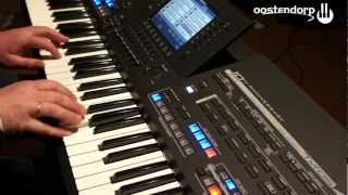 Yamaha TYROS 4 Black Limited Edition keyboard  bij Oostendorp Muziek Part 1