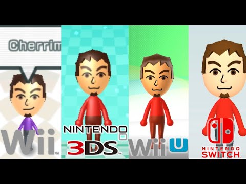 Evolution of Mii Channel/Mii Maker in Nintendo Consoles (2006-2017)