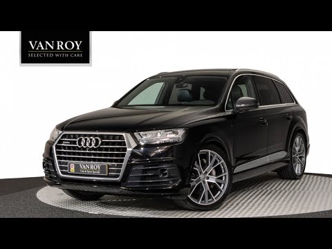 Audi Q7 3.0 TDI 272pk Quattro 3x S-Line 7 Pers Panoramadak Luchtvering Acc VirtualCockpit Sportleder
