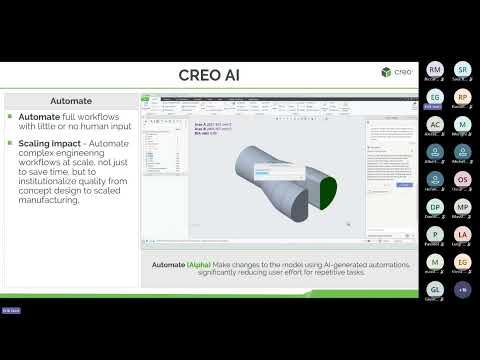 Anteprima Webinar - Progetta il futuro con Creo 13: AI e produttività senza precedenti
