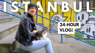 ISTANBUL TRAVEL VLOG (Cats of Istanbul, Eating Cağ Kebab & the Grand Bazaar)