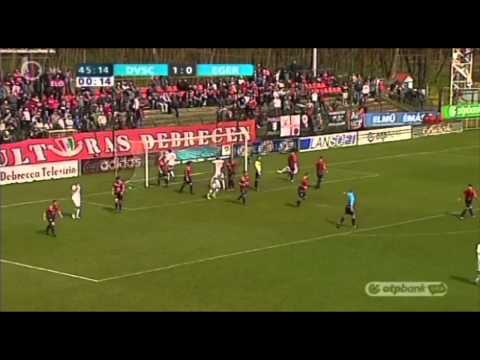 13.04.2013 Hungarian League DVSC-TEVA -Egri FC 3-0 highlights