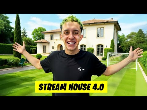 After a long wait… here's the exterior of Stream House 4.0!