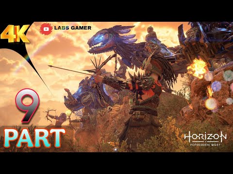 HORIZON FORBIDDEN WEST || PS5 Gameplay Walkthrough 4K || Part 8 - THE EMBASSY ( FULL GAME)