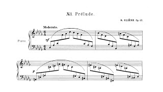 Download lagu Reinhold Glière: Prelude op. 43 No. 1 in D flat major (audio sheet music) mp3 Download lagu Reinhold Glière: Prelude op. 43 No. 1 in D flat major (audio sheet music) mp3