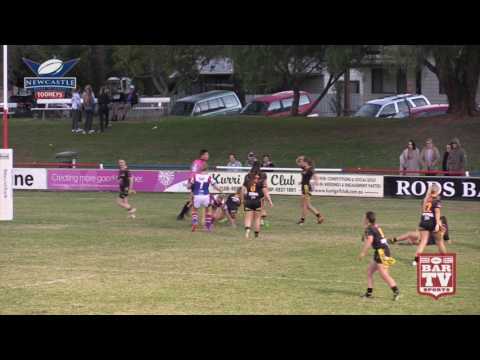 2017 Newcastle RL Round 11 Ladies League Tag Highlights - Kurri Kurri Bulldogs v Cessnock Goannas