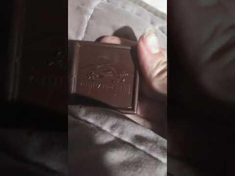 this is what happens when i eat dark chocolate