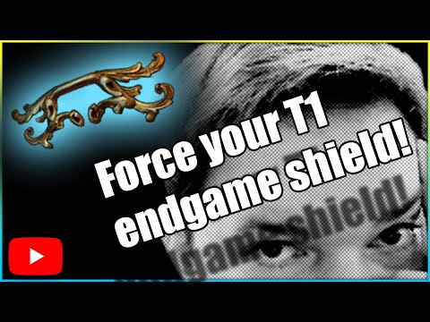 Force your T1 Endgame Shield - Path of Exile Lightning Trapper