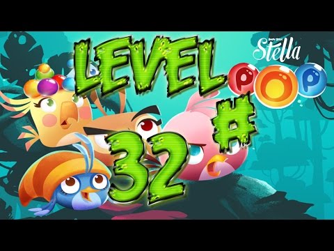 Let's Play Angry Birds Pop - Level 32 Walkthrough