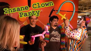 Ryan's Terrifying and Hilarious Birthday Clown Routine (NSFW???)