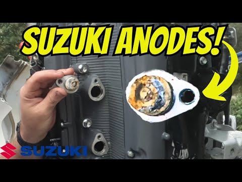 How to replace your SUZUKI ANODES and Properly Flush that CRAP out of your Block!