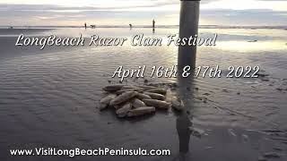 Long Beach Washington Clamming Promo