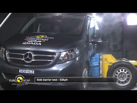 ⚠️Mercedes Benz V Class 2014 Crash Test⚠️