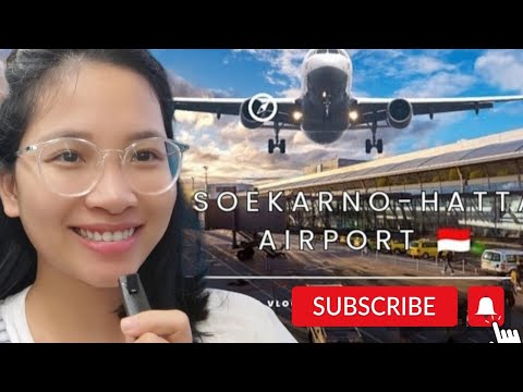 [4K] Revisão do Aeroporto Internacional Soekarno Hatta na Indonésia.