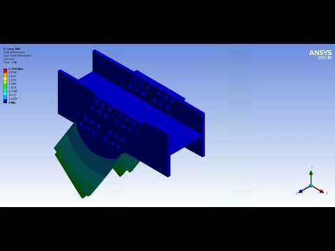 Bolted friction connection -  ANSYS Workbench