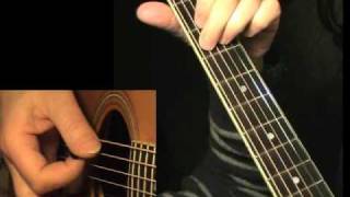 Guitar Boogie, Chuck Berry style - flatpicking + TAB! Acoustic guitar lesson