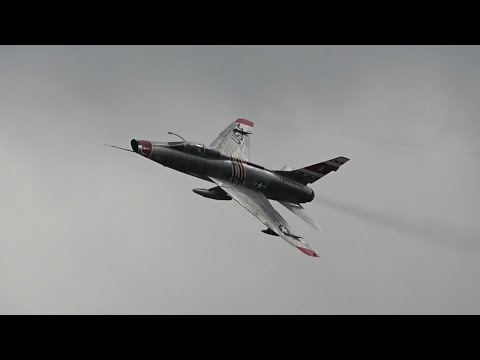 F-100 Super Sabre by Dean "Cutter" Cutshall | Thunder Over Michigan