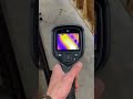 Using Thermal Camera to Locate Radiant Floor Heating!