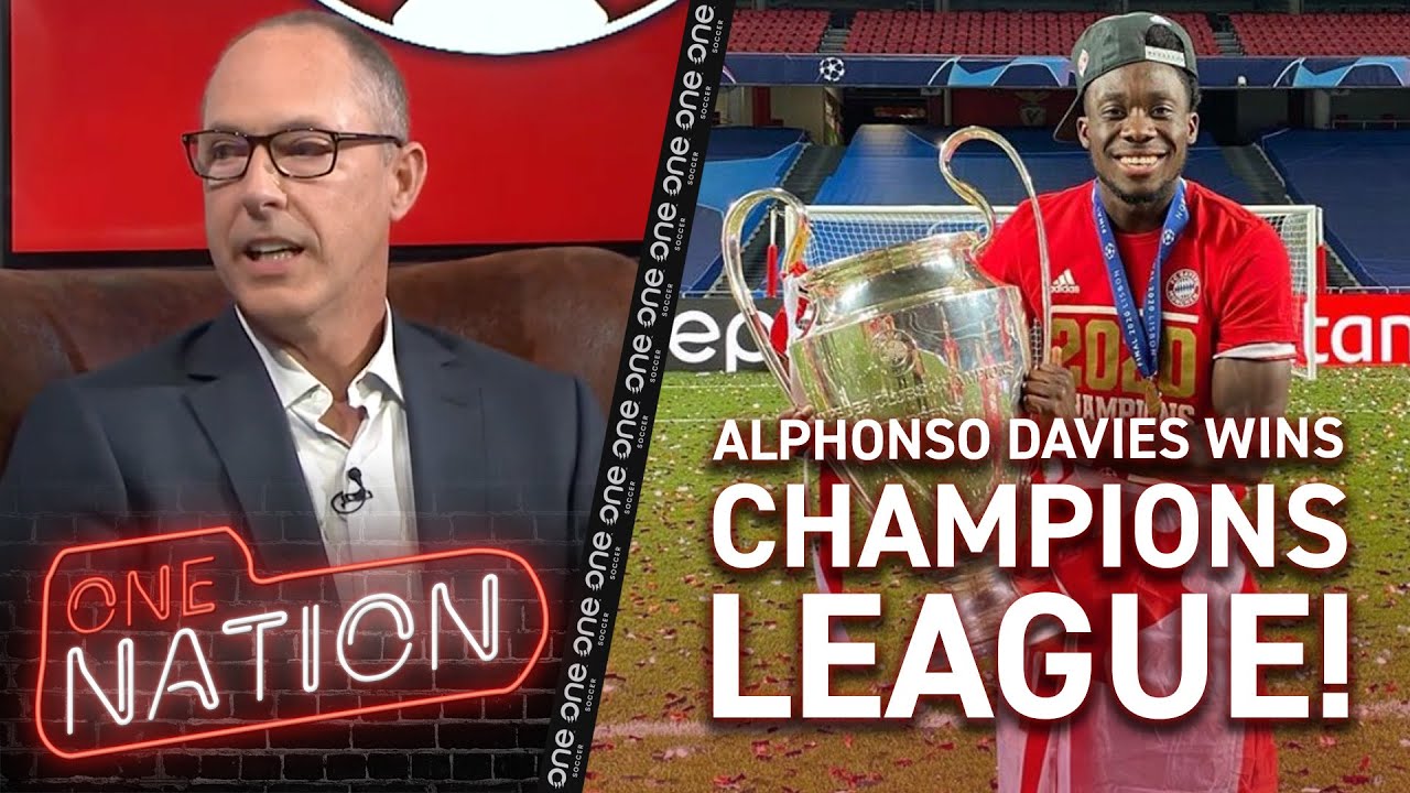 ALPHONSO DAVIES WINS CHAMPIONS LEAGUE | ONENATION REACTS