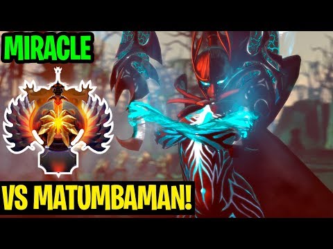 MIRACLE VS MATUMBAMAN INSANE COMEBACK! - Dota 2