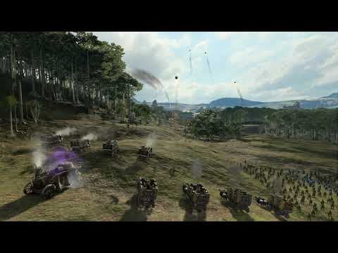 Total War: WARHAMMER II - SFO - Empire Artillery Army vs Vampire Coast