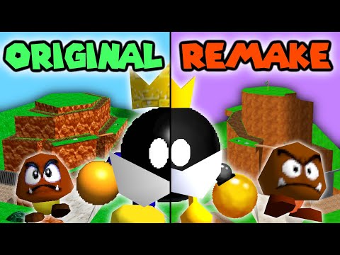 Remaking BOB-OMB BATTLEFIELD From Memory