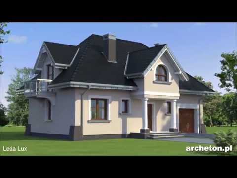 Projekt domu Leda Lux - archeton.pl