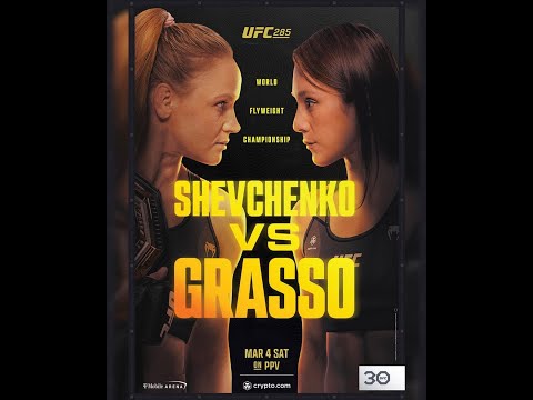 UFC 285 CEREMONIAL Weigh-Ins: Shevchenko vs Grasso