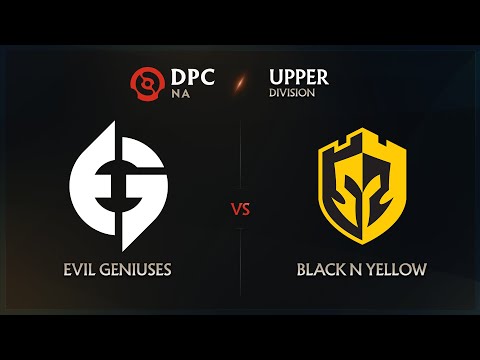 Evil Geniuses vs Black N Yellow Game 2 - DPC NA League: Upper Division w/ GoDz & Lyrical