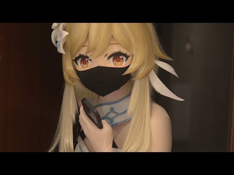 “不完美女仆” 荧妹kigurumi，原神cosplay