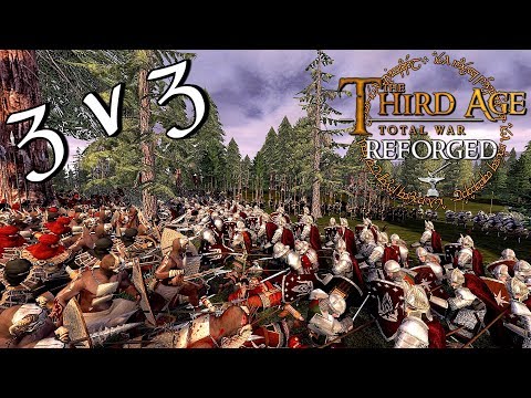 --BATTLE ON THE OLD FOREST ROAD--  Third Age: Reforged Patch .95 3v3