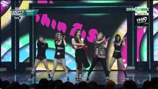 150417 Shin Zisu 신지수 feat  Sleeq   Hey Jude @ M! Countdown