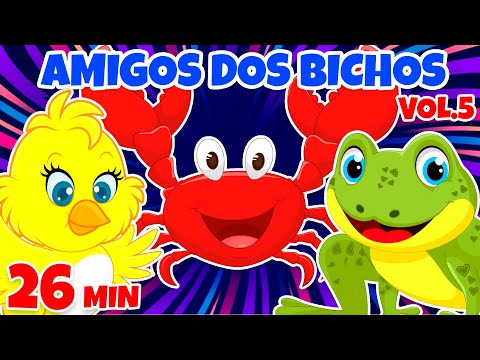 Amigos dos Bichos Vol. 5 - Giramille 26 min | Desenho Animado Musical