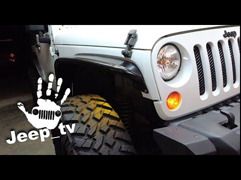 How to install Poison Spyder Crusher Fender Flares Jeep JK (Plus Jeep Face Lift)