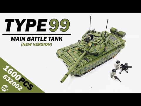Lego Fan's TYPE 99 Main Battle Tank (new version) by panlos brick.
