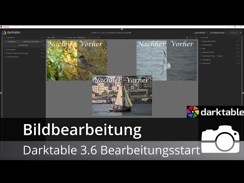 Darktable 3.6 einfacher Startpunkt / Workflow | Darktable 3.6.1 | Bildbearbeitung