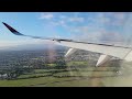 Delta A350 Windy Landing in Dublin reg. N576DZ