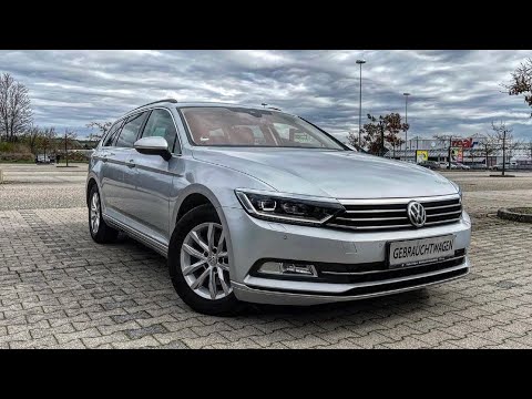 Осмотр Volkswagen Passat b8 Comfortline 2017 года на Full LED из Германии