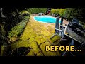 This Clean Took the Last Guy 5 Days!? Pressure Washing Customers Patio & Garden Transformation!