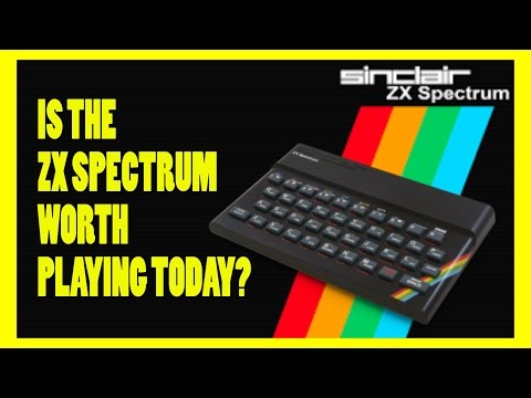 Is the Sinclair ZX Spectrum Worth Playing Today? - Review - Top Hat Gaming Man Ft Kim Justice
