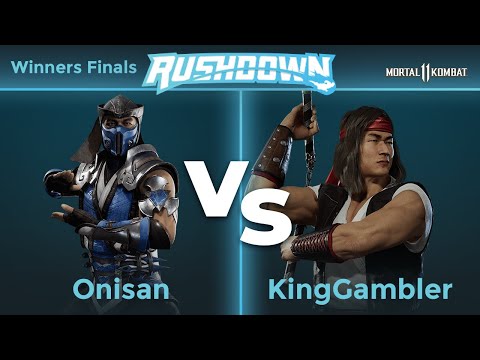 Rushdown 27 - Onisan (Sub Zero) vs KingGambler (Liu Kang) Winners Finals - MK11