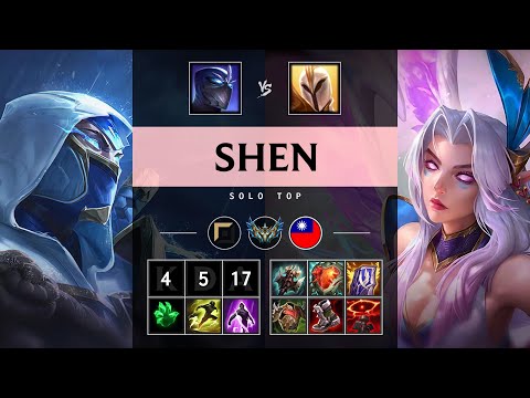 Shen Top vs Kayle - TW Challenger Patch 25.18
