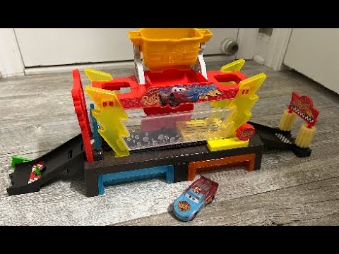 Disney Cars Color Changers Race Ready Carwash Set Review and Test